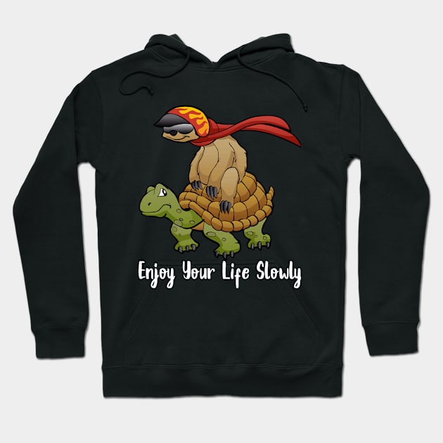 Enjoy Your Life Slowly with A Sloth Hoodie by Okanagan Outpost